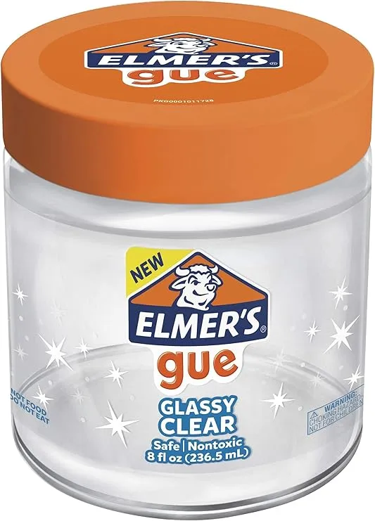 ELMER'S GUE GLASSY CLEAR 8 FL OZ