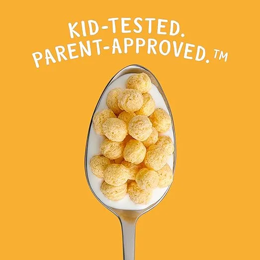 Kix Whole Grain Breakfast Cereal, Crispy Corn Cereal Puffs, Family Size, 18 oz