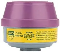 North Safety Products Replacement Cartridges and Filters 7583P100