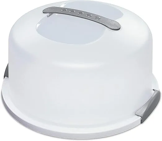 STERILITE Cake Server, 1 pack, White