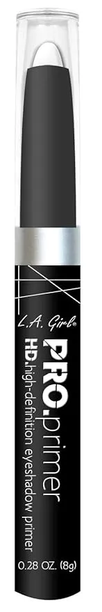 L.A. Girl Pro Primer HD Eyeshadow Primer, White, 2.1 Ounce, (Pack of 3) (GEB195)