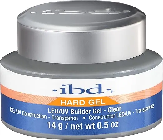 IBD LED/UV Gels Builder Gel Clear, 0.5 oz
