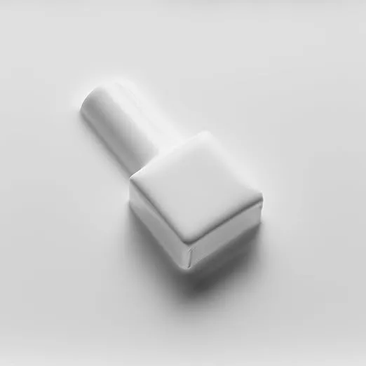 UN/DN Vegan Nail Polish - 301 White - White Nail Polish - Fingernail Polish for Women and Men - Long Lasting, Cruelty Free - 0.5 oz