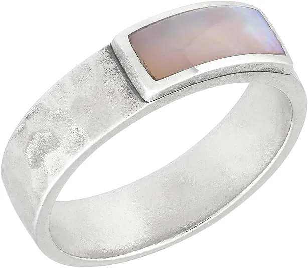Silpada 'Wishful’ Sterling Silver Band Ring