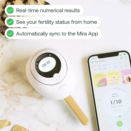Mira Fertility Ovum Wands, Menopause Test Strips for Women, Track Accurate Follicle Stimulating Hormone (FSH) Levels at Home, Use with The Digital Mira Fertility Monitor Kit + App, 20 FSH Ovum Tests