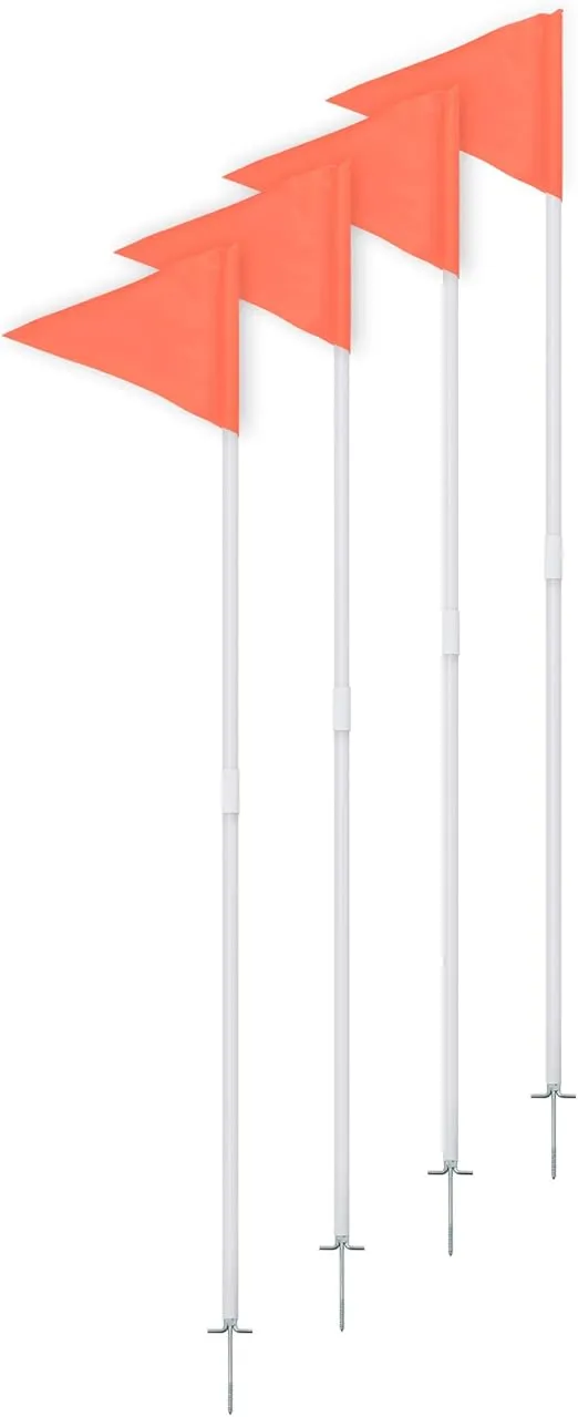Champion Sports Soccer Corner Flag Set - Multiple Styles