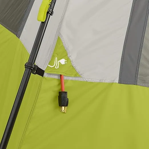 CORE Instant Cabin Tents | Portable Large Family Cabin Multi Room Tents | 6 Person / 9 Person / 12 Person Pop Up Tents for Car Camping