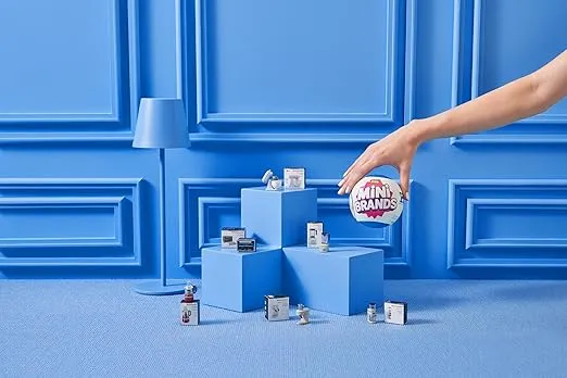 Mini Brands Home Capsule by ZURU, Surprise Home with Collectible Minis, Blind Packaging, Home Themed Collectibles