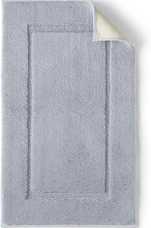 Lands' End Non Skid Bath Rug Shale Gray 39" x 23"