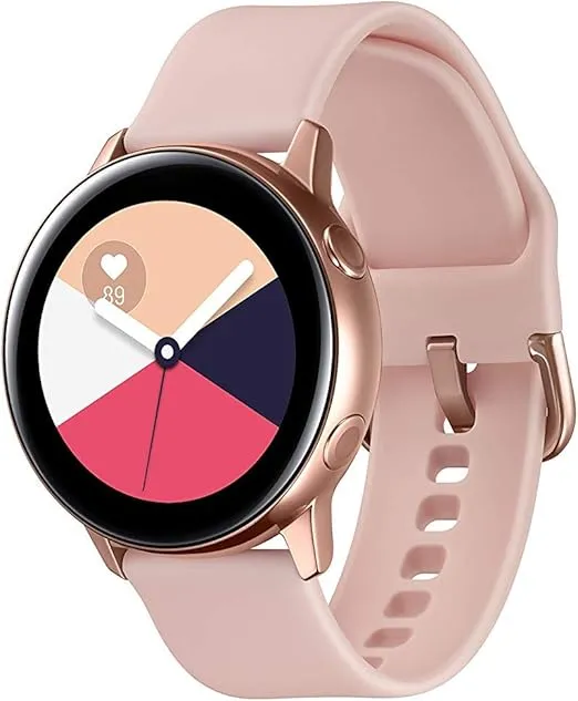 Samsung Galaxy Watch Active (40mm, Rose Gold) (Renewed)