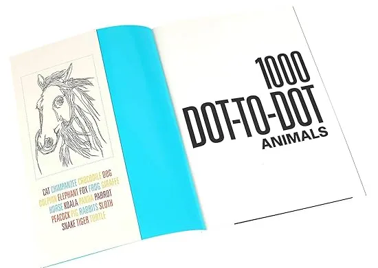 1000 Dot-to-Dot: Animals