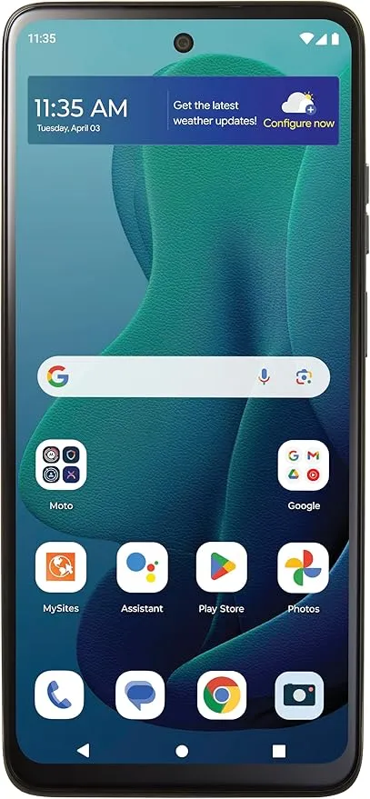 Total by Verizon | Moto G 5G 2024 | Locked | 128GB | 5000mAh Battery | 50MP Camera | Gray