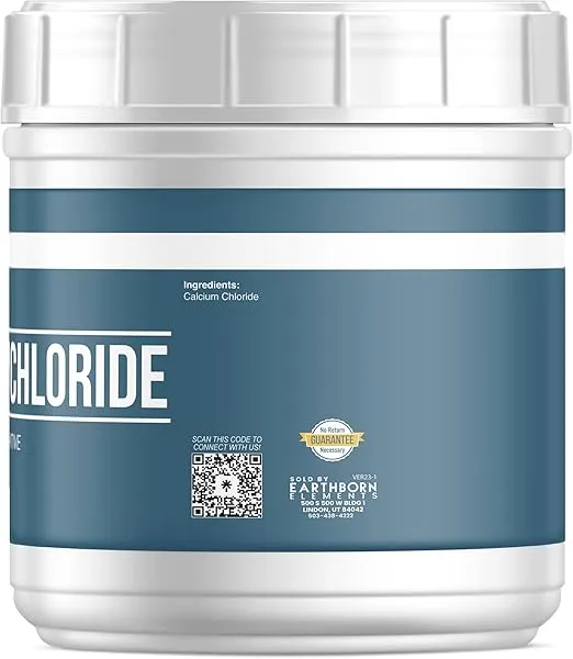 Earthborn Elements Calcium Chloride Wine & Cheese Making, Food Additive & Preservative (2.5 Pounds)