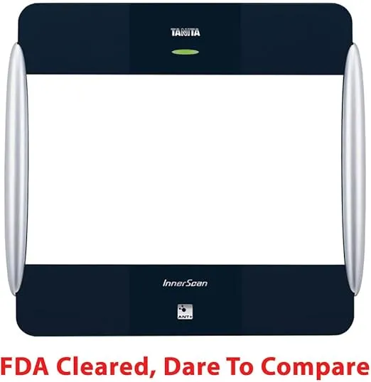 TANITA BC-1000 Plus FDA Cleared Black ANT+ Radio Wireless Body Composition Monitor