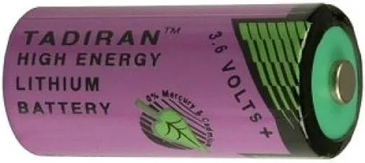 Tadiran TL-5955/S 3.6V 2/3 AA 1.5 Ah Lithium Battery (ER14335)