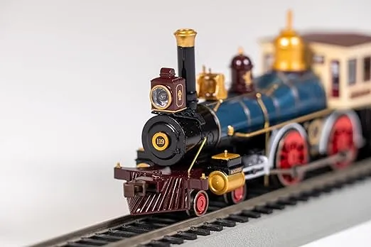Bachmann Industries 4-4-0 American Steam DCC Ready Union Pacific #119 with Wood Load Locomotive (HO Scale)