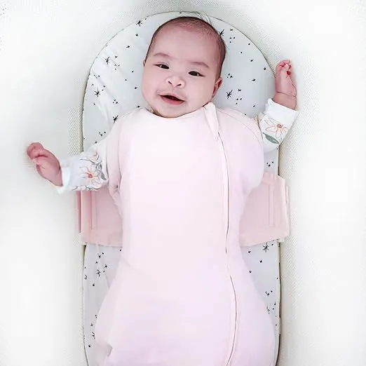 Happiest Baby SNOO Comforter Sleep Sack - Organic Cotton Swaddle Blanket - Doctor Designed Promotes Healthy Hip Development