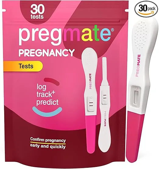 Pregmate Pregnancy Midstream Tests (30 Count)