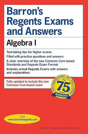 Regents Exams and Answers: Algebra I (Barron's Regents NY)