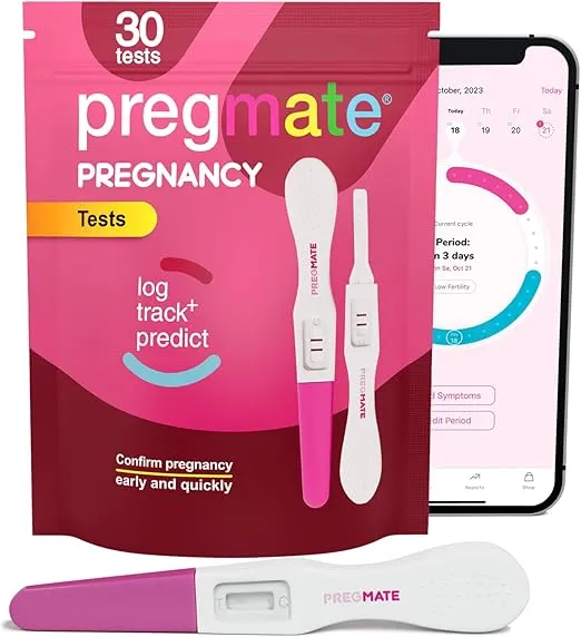 Pregmate Pregnancy Midstream Tests (30 Count)