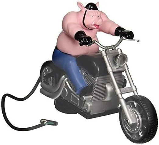 1032 Wheelie Hog Animated Ball Hitch Cover and Brake Light