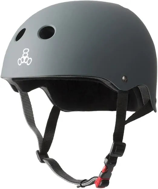 Triple Eight The Certified Sweatsaver Helmet for Skateboarding, BMX, Roller Derby, and Roller Skating