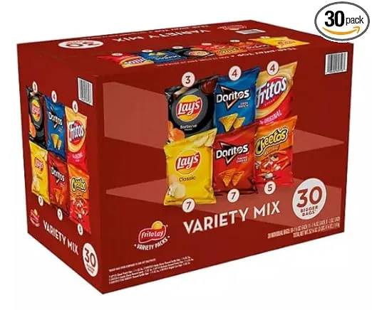 Frito-Lay Big Grab Mix 30 bags