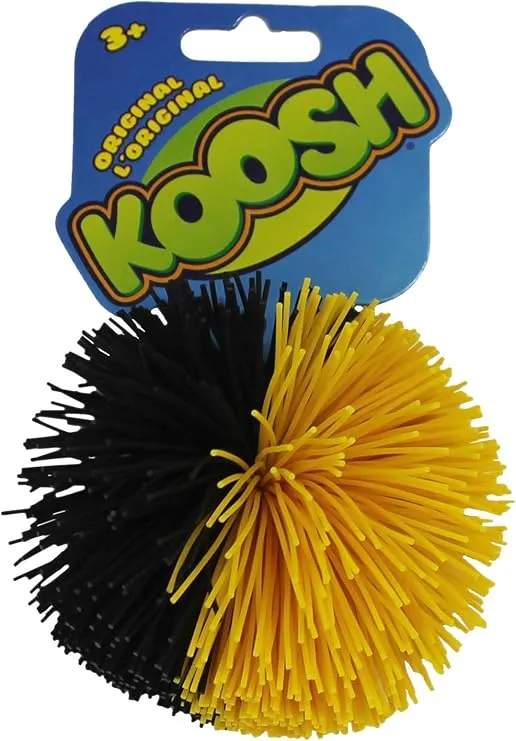 Koosh Ball Sensory Fidget Special Needs Kids Activity Educational Soft Active Fun Toy - 1x Random Colored Koosh Ball
