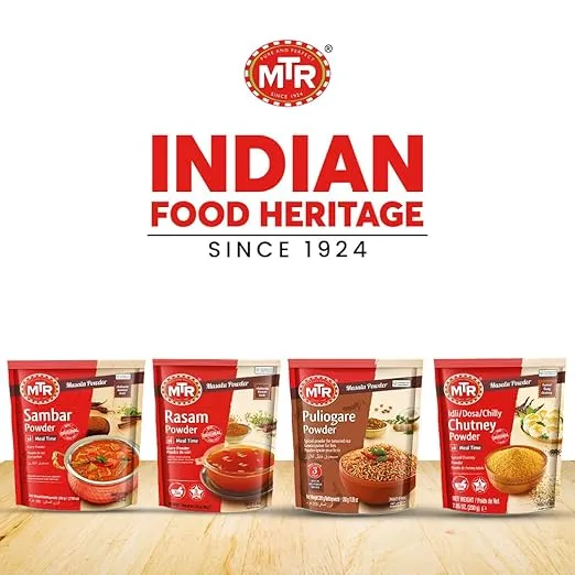 MTR Masala Powder - Puliyogare Powder (Pack of 6)
