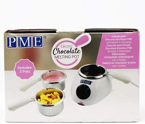 PME Electric Chocolate Melting Pot - USA plug,White,Standard