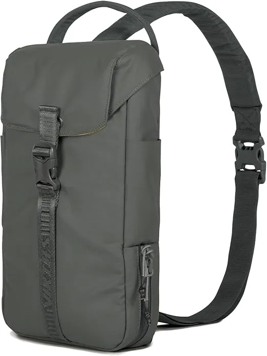 VIKTOS Tactical Counteract CCW Slingbag | Durable Weather-Resistant Stain-Resistant Pocketed Bag with Hookie Holster Included, Greyman