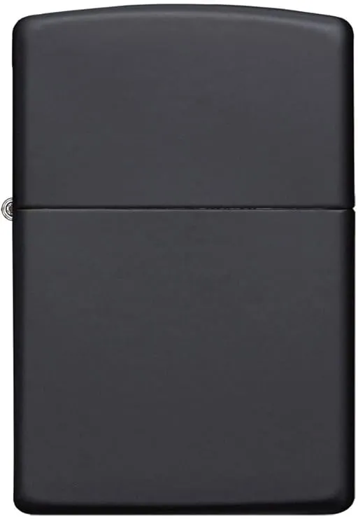 Zippo 218 Classic Black Matte Pocket Lighter