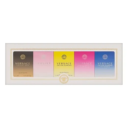 Versace Women's Fragrance Collection 5 Piece Set