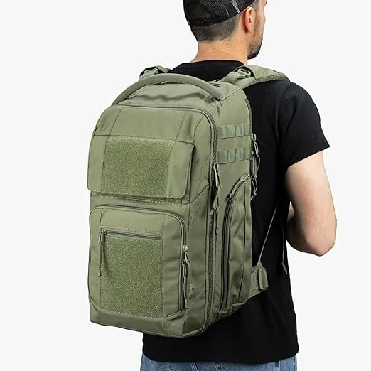 Tactical Baby Gear Everyday Diaper Bag Backpack for Men w/Changing Mat (Ranger Green Everyday)