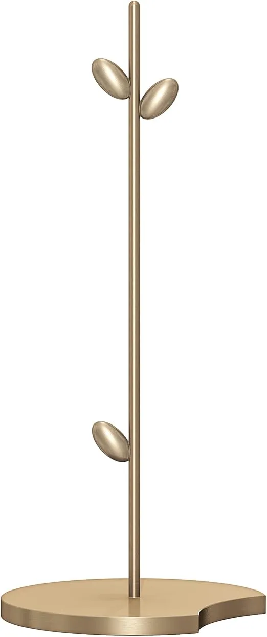 Swarovski Jungle Beats Andoki Decorative Stand, Brushed Metal with a Champagne Gold-Tone Finish, Small, for Displaying Magnets, Part of The Jungle Beats Collection