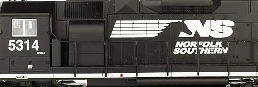 Bachmann Trains - EMD GP38-2 DCC Ready Diesel Locomotive - Norfolk Southern #5314 (Thoroughbred) - HO Scale (61721)