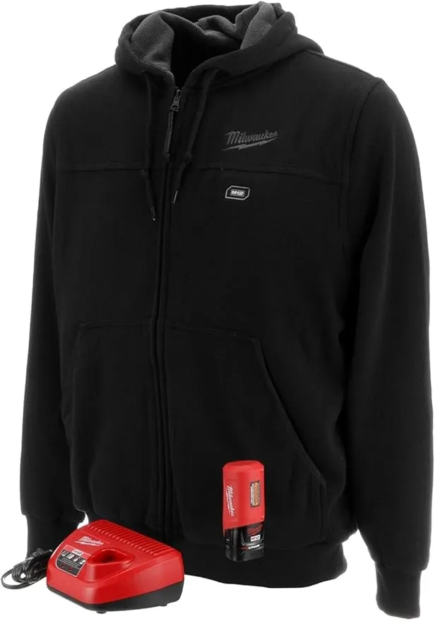 MILWAUKEE 306B-21XL M12 BLACK HEATED HOODIE KIT (306B-21XL)