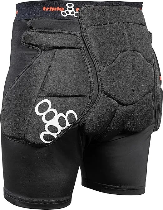 Triple Eight Bumsaver Men's Padded Shorts for Skateboarding, Snowboarding and Skiing