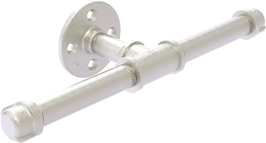 Allied Brass P-160-DTP-SN Pipeline Collection Double Roll Toilet Paper Holder, Satin Nickel