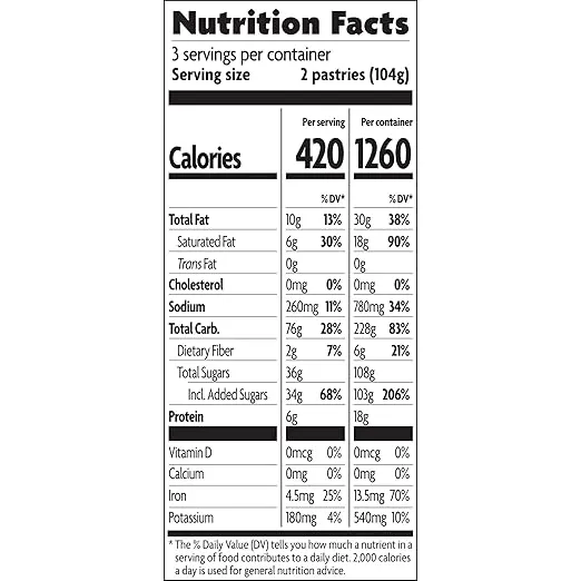 Nature's Path Organic Frosted Lotta Chocolotta Toaster Pastries, 11 oz (Pack of 12), Non-GMO