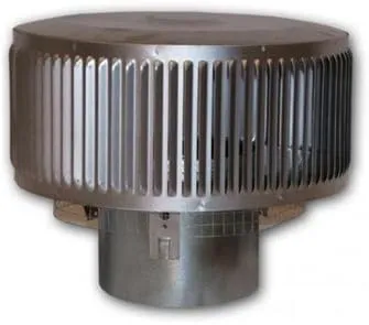 8" Superior Round Chimney Cap with Louvered Screen