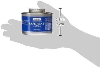 Bakers and Chefs Safe Heat Chafing Fuel, 12-Pack