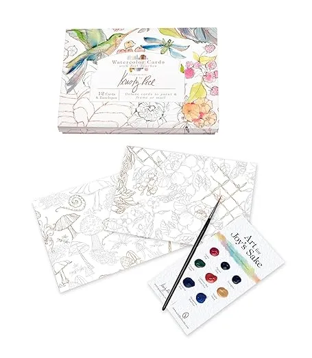 Watercolor Cards with Foil Touches: Illustrations by Kristy Rice (Artisan Series)