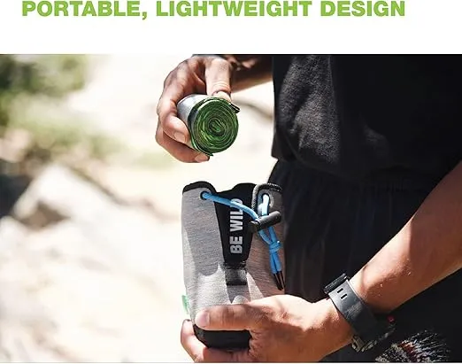 Pocket Monkii Fitness Suspension Trainer System, All in One Gym Bodyweight Workout Kit, Lightweight Portable Home Suspension Training Kit for Travel, Outdoors, or Home - Door Anchor Included