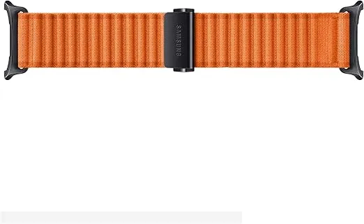 SAMSUNG Galaxy Watch Ultra Trail Band, Smartwatch Replacement Strap for Men and Women, One Click Attachment, ET-SVL70MOEGUJ, Orange