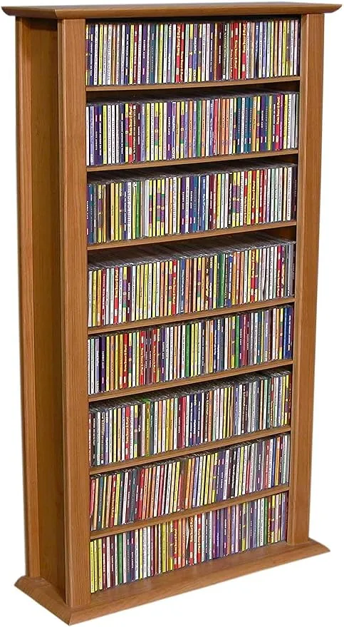 Venture Horizon Single Media Storage Tower - Cherry