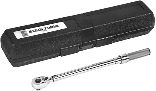 Klein Tools 57000 3/8-Inch Torque Wrench Square Drive 14-Inch Length