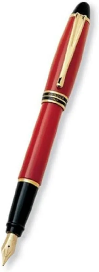 Aurora Ipsilon Resin Red Medium Point Fountain Pen - AU-B11R-M