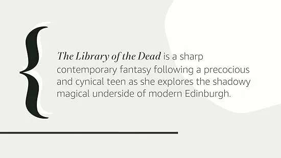 The Library of the Dead (Edinburgh Nights, 1)