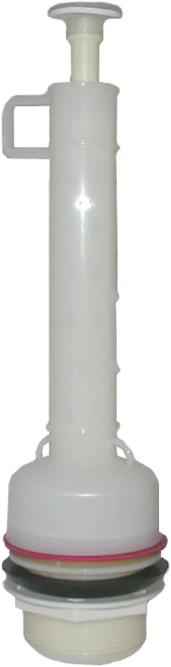 LASCO 04-2108 Toilet Flush Valve Mansfield 2-Inch Plastic Rounded Body with Unit Raises Up To Flush